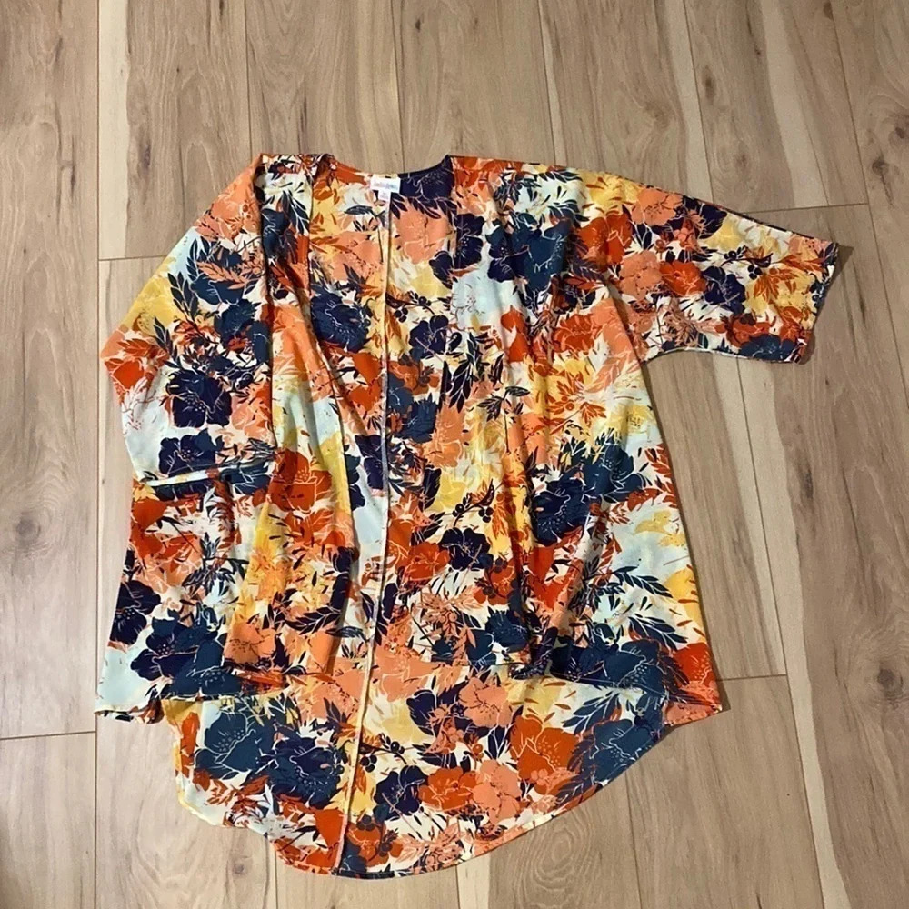 LuLaRoe floral cover up